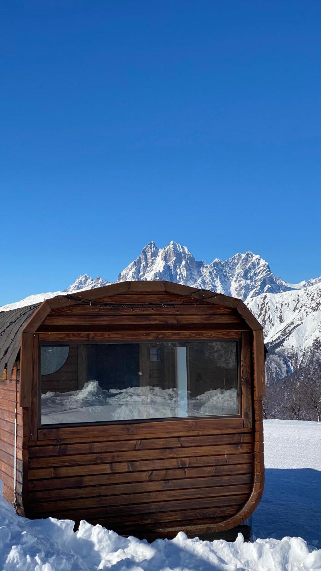 Sauna Tetnuldi Mestia Exterior foto